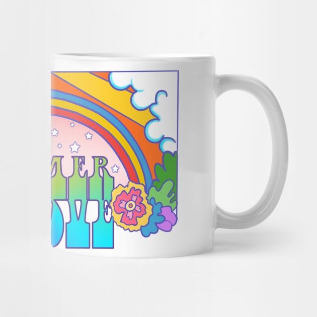 Summer Of Love Rainbow Pop Paradise by LittleBunnySunshine